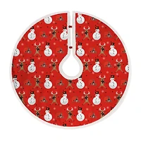 Cleveland Browns Reindeer Tree Skirt