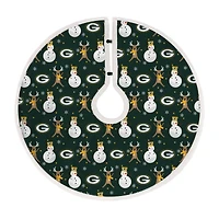 Green Bay Packers Reindeer Tree Skirt