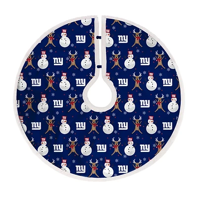 New York Giants Reindeer Tree Skirt
