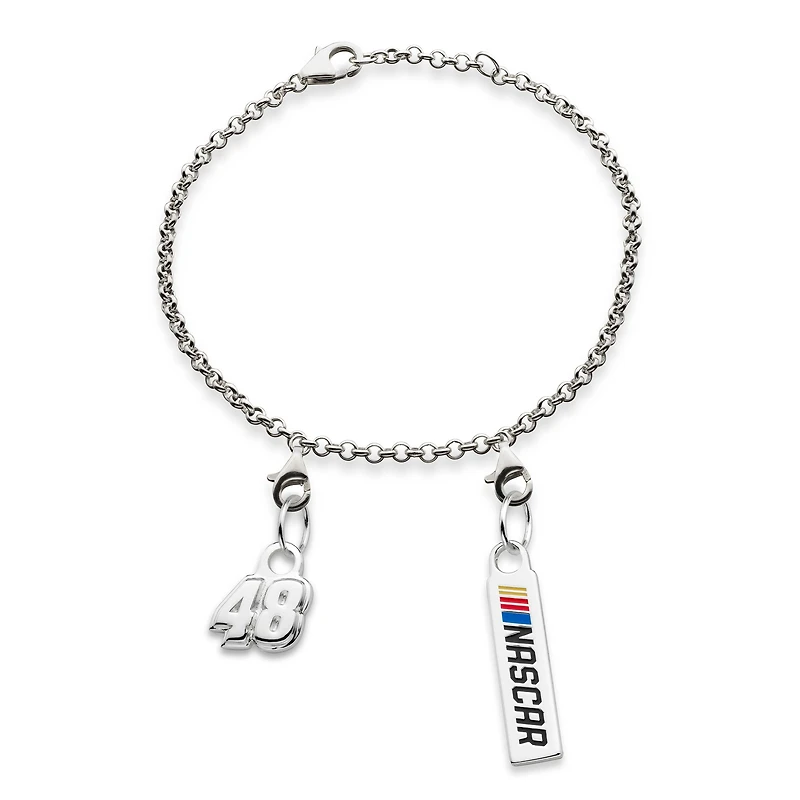 Women's Alex Bowman Sterling Anklet