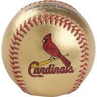 St. Louis Cardinals Rawlings Gold Leather Baseball
