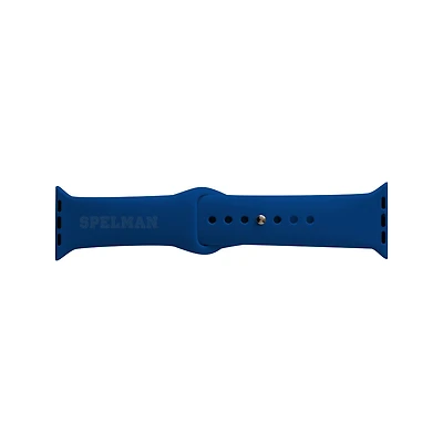Blue Spelman College Jaguars 38-40mm Apple Watch Band