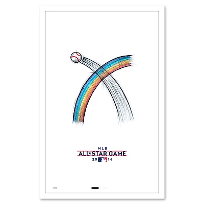 Minnesota Twins 2014 MLB All-Star Game 11'' x 17'' Art Poster
