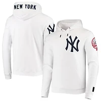 Men's Pro Standard New York Yankees White Collection Pullover Hoodie