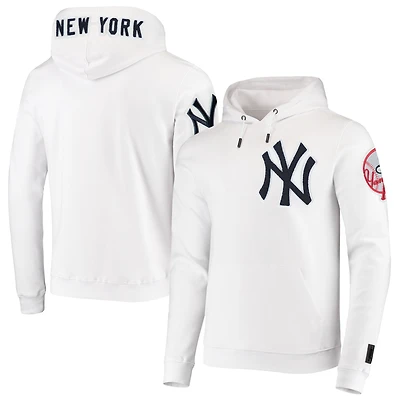 Men's Pro Standard New York Yankees White Collection Pullover Hoodie