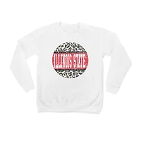 Youth White Illinois State Redbirds Scoop & Score Pullover Sweatshirt