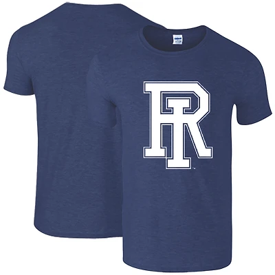 Men's Heathered Navy Rhode Island Rams T-Shirt