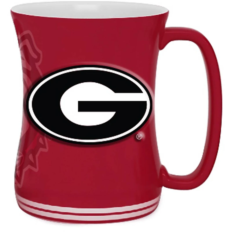 Georgia Bulldogs 16oz. Sculpted Barista Mug