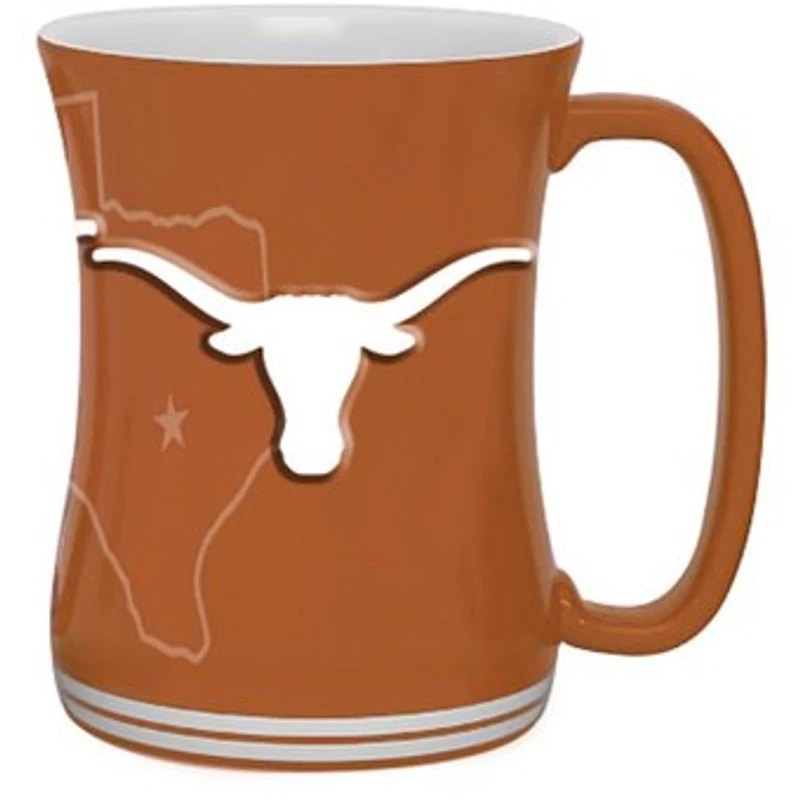 Texas Longhorns 16oz. Sculpted Barista Mug