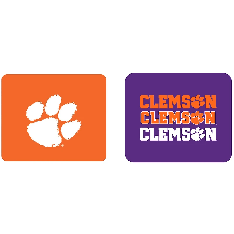 Clemson Tigers Classic Mousepad 2-Pack