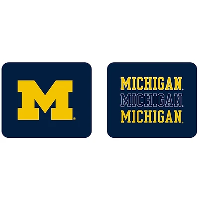 Michigan Wolverines Classic Mousepad 2-Pack