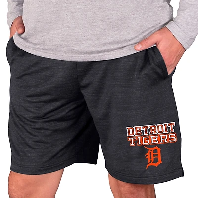 Men's Concepts Sport Charcoal Detroit Tigers Bullseye Knit Jam Shorts