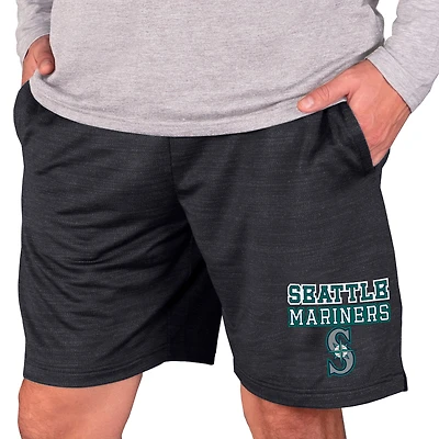 Men's Concepts Sport Charcoal Seattle Mariners Bullseye Knit Jam Shorts