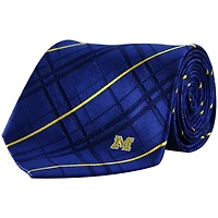 Michigan Wolverines Royal Blue Oxford Woven Tie