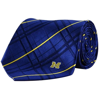 Michigan Wolverines Royal Blue Oxford Woven Tie