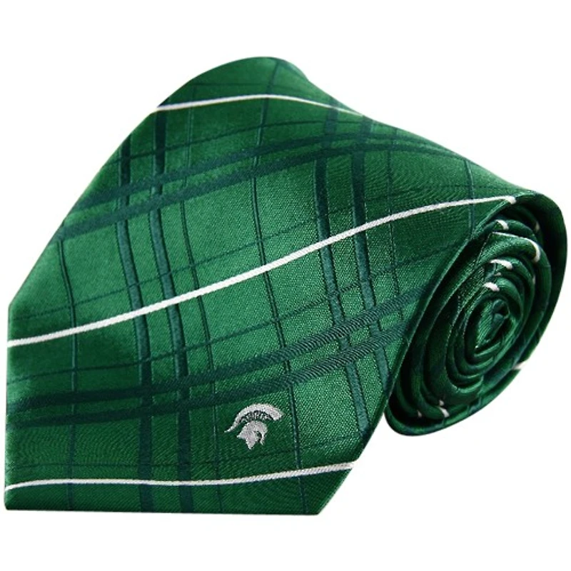 Michigan State Spartans Green Oxford Woven Tie