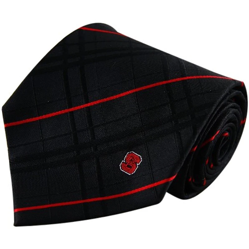 North Carolina State Wolfpack Black Oxford Woven Tie