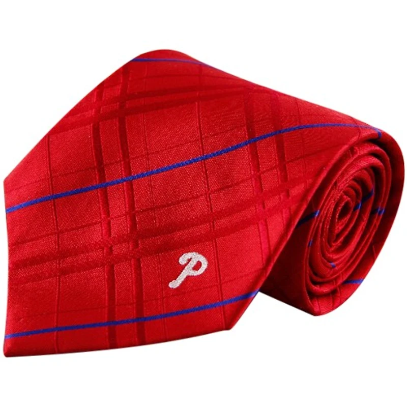 Red Philadelphia Phillies Oxford Woven Tie