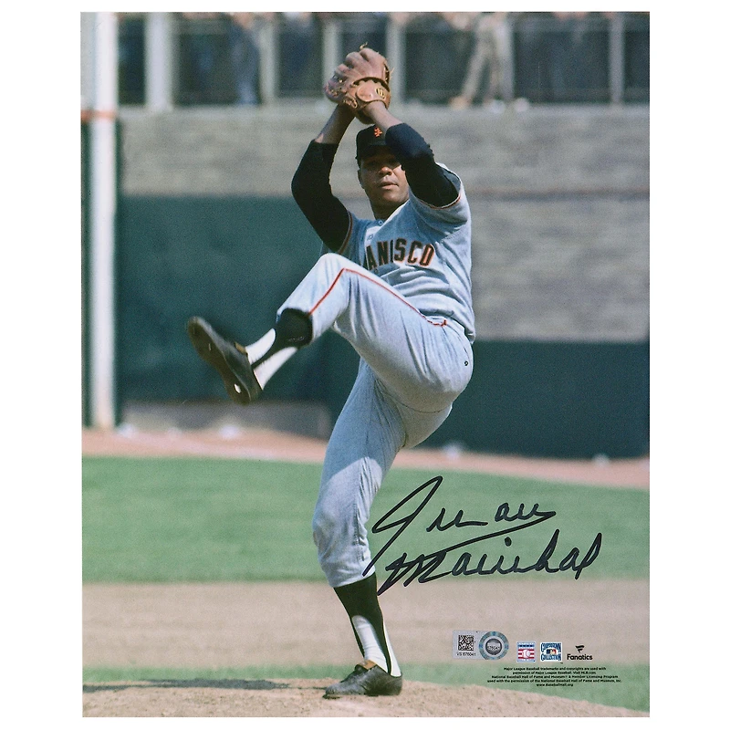 Juan Marichal San Francisco Giants Autographed 8" x 10" Pitching Photograph