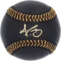 Dustin May Boston Red Sox Autographed Black Leather Baseball