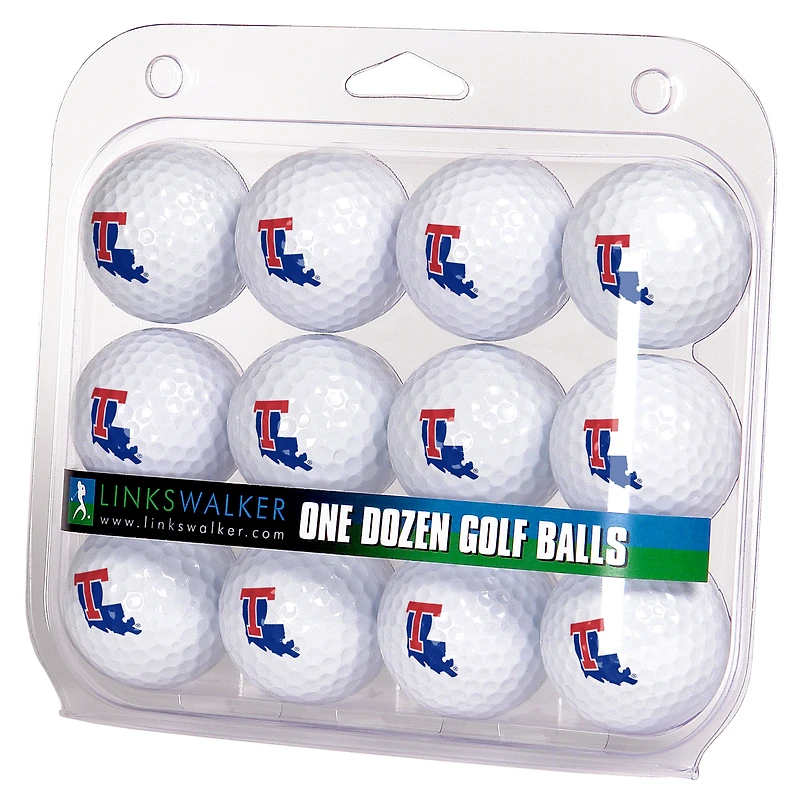 Louisiana Tech Bulldogs 12-Pack Golf Ball Set