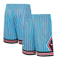 Men's Mitchell & Ness Blue Chicago Bulls Hardwood Classic Reload Swingman Shorts