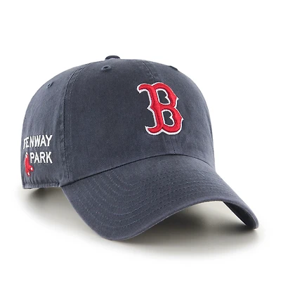 Men's '47 Blue Boston Red Sox Fenway Clean Up Adjustable Hat