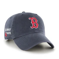 Men's '47 Blue Boston Red Sox Fenway Clean Up Adjustable Hat