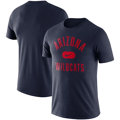 Men's Nike Navy Arizona Wildcats Team Arch T-Shirt