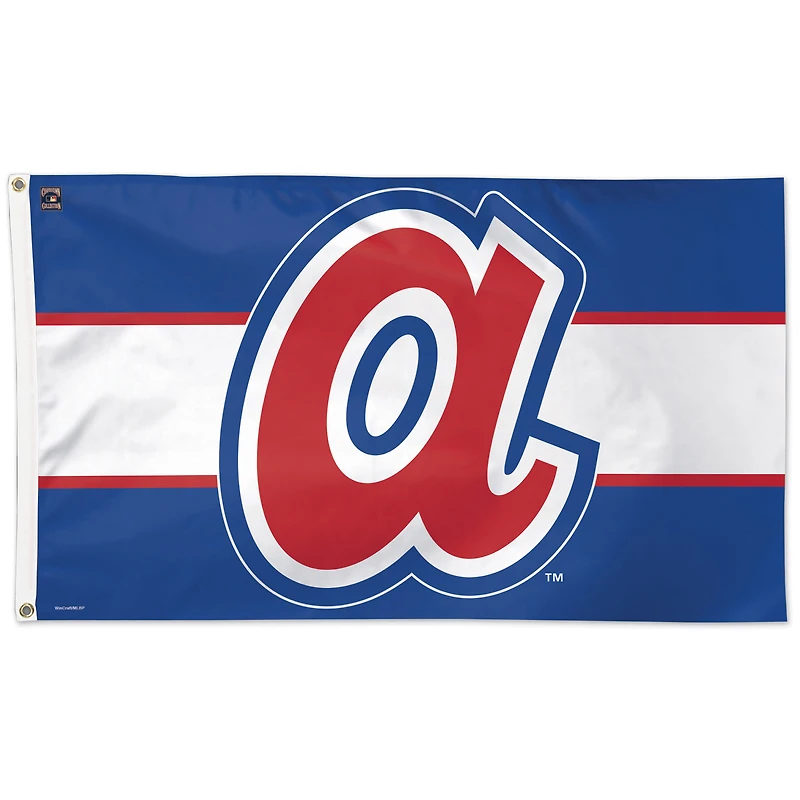 WinCraft Atlanta Braves 3' x 5' Cooperstown Collection One-Sided Flag