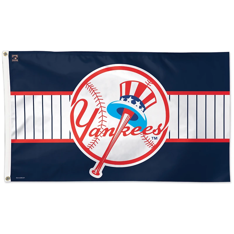WinCraft New York Yankees 3' x 5' Cooperstown Collection One-Sided Flag