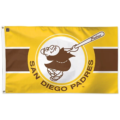 WinCraft San Diego Padres 3' x 5' Cooperstown Collection One-Sided Flag