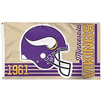 WinCraft Minnesota Vikings 3' x 5' Established One-Sided Flag