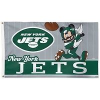 WinCraft New York Jets 3' x 5' Disney One-Sided Flag