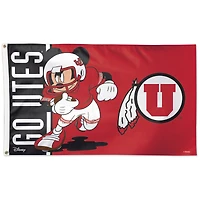 WinCraft Utah Utes 3' x 5' Disney One-Sided Flag