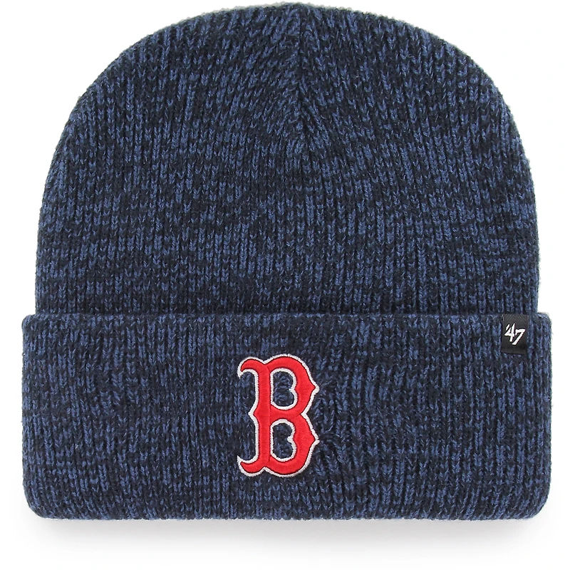 Men's '47  Navy Boston Red Sox Brain Freeze Cuffed Knit Hat