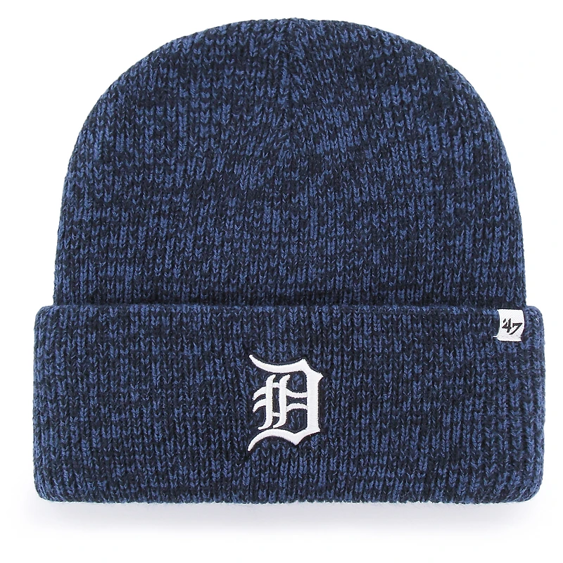 Men's '47 Navy Detroit Tigers Brain Freeze Cuffed Knit Hat