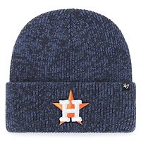 Men's '47  Navy Houston Astros Brain Freeze Cuffed Knit Hat