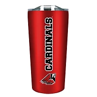 Ball State Cardinals 18oz. Stainless Steel Soft Touch Tumbler