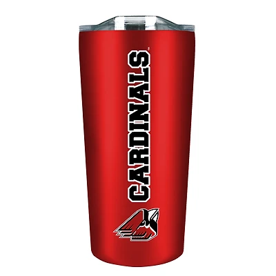Ball State Cardinals 18oz. Stainless Steel Soft Touch Tumbler