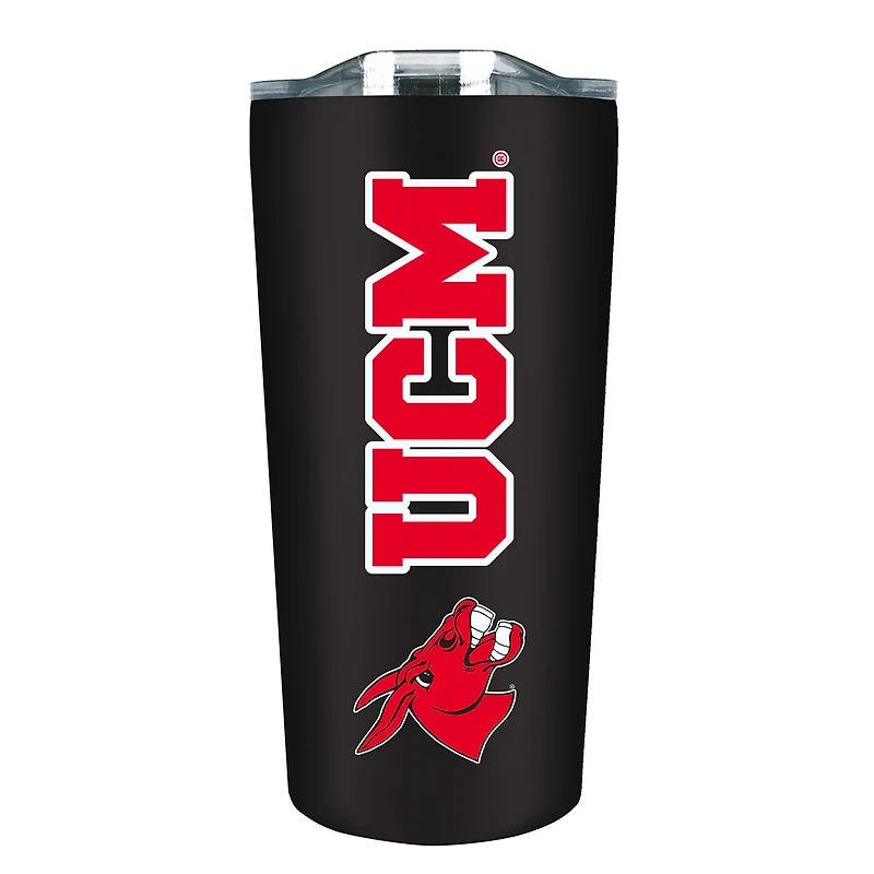 Central Missouri Mules 18oz. Stainless Steel Soft Touch Tumbler
