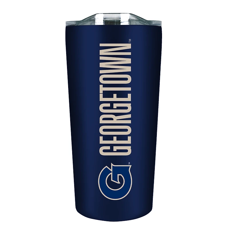 Georgetown Hoyas 18oz. Stainless Steel Soft Touch Tumbler
