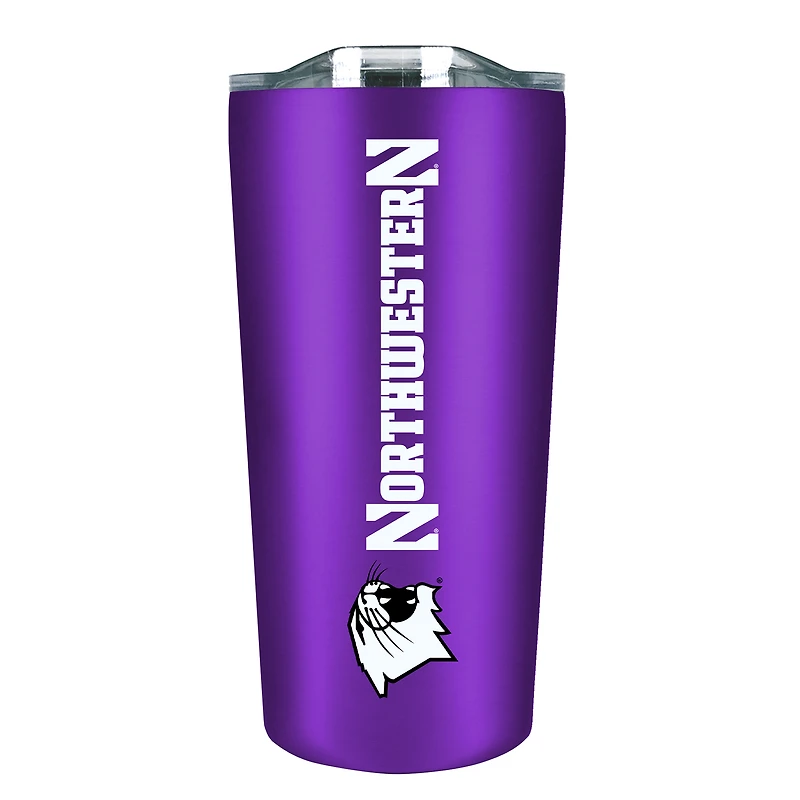 Northwestern Wildcats 18oz. Stainless Steel Soft Touch Tumbler