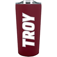 Troy University Trojans 18oz. Stainless Steel Soft Touch Tumbler