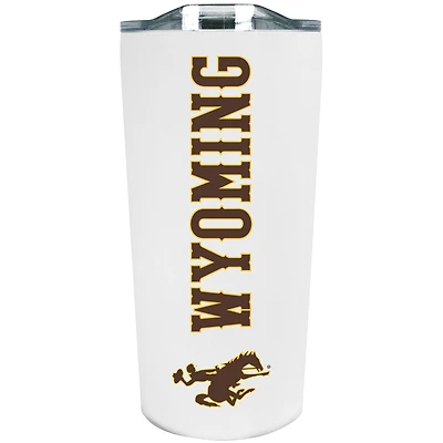 Wyoming Cowboys 18oz. Stainless Steel Soft Touch Tumbler
