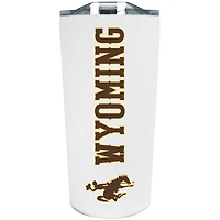 Wyoming Cowboys 18oz. Stainless Steel Soft Touch Tumbler