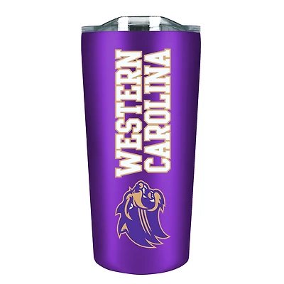 Western Carolina Catamounts 18oz. Stainless Steel Soft Touch Tumbler