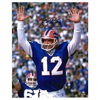 Jim Kelly Buffalo Bills Autographed 16" x 20" Arms Up Celebration Photograph