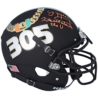 Jim Kelly Miami Hurricanes Autographed Schutt Tradition Authentic Helmet with "IT'S ALL ABOUT THE U" Inscription