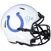 Shaquille Leonard Indianapolis Colts Autographed Riddell Lunar Speed Replica Helmet